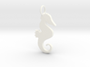 Seahorse pendant 3d printed 