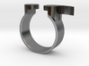 Semi Colon Ring Size 6.5 3d printed 