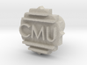 CMU Cufflink 3d printed 