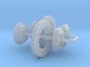 1/25 Modern 11p6 Inch Diam 4 Piston Disk Brake Set 3d printed 