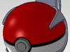 Clip for little Pokeball 3d printed Appearence of the clip with the little Pokéball