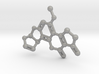 Aflatoxin B1 Molecule Necklace 3d printed 