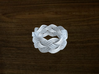 Turk's Head Knot Ring 4 Part X 9 Bight - Size 8.25 3d printed 