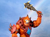 Beast Man's club 3d printed Painted with heat-shrink tube on handle.