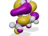 Dimethyl hexatriene,  lowest energy unoccupied pi- 3d printed 