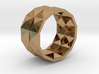 004 Stud Ring With Inside Pattern SIZE 10-11 3d printed 