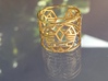 3 WARRIORS RING  - US 7 1/2 - EUR 56 1/2 3d printed 