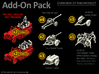 Trailers & Crew : Add-on (4 pack) 3d printed 