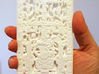 Pakal's tomb stone lid - aka "The Mayan Spaceship" 3d printed Actual size