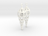 Skeleton Ziggurat Earrings 2 3d printed 