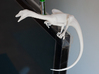Compy dinosaur desktop figurine 3d printed Showing tail