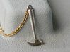 Mini Claw Hammer Pendant 3d printed 