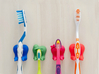 Toothbrush Holder (Woman) 3d printed 