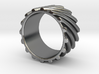 Helical Gear Ring US Size 10 3d printed 
