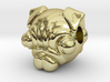  Reversible pug head pendant 3d printed 