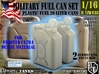 1-16 Military FUEL Can FUD SET1 3d printed 