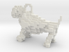 Minecraft Bulldog Keychain 3d printed 