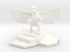 Ender Dragon Statue 3d printed White Strong & Flexible Polished