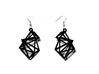 FutureChique Earrings 3d printed BS&F