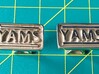 Four Pillers Of YAMS (cufflinks) 3d printed 
