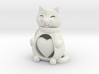 Cat with a Heart 3d printed 