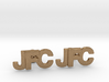 Monogram Cufflinks JFC 3d printed 