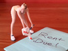 Miley Cyrus Twerking 3d printed 