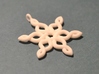 Snowflake Pendant 30mm 3d printed 