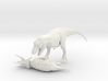 Tyrannosaurus VS Triceratops 1:40 3d printed 