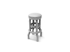 50's soda fountain bar stool 02. HO Scale (1:87) 3d printed 