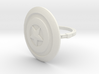 Captain America Ring - 18.89mm - US Size 9 3d printed 