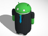 Android businessman 3d printed 