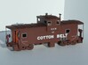Caboose SSW Battery Box 3d printed Painted part shown assembled with other parts