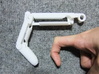 mechanical finger for robot hand , joints move lik 3d printed robot finger