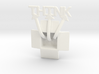 Think Outside The Box Pendant 3d printed 