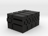 Wood Crates Various Sizes - HO 87:1 Scale 3d printed 