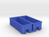 Industrial Dumpster 30yd (Qty 2) - HO 87:1 Scale 3d printed 