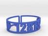 Point O'Pines Zip Cuff 3d printed 