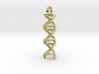 DNA Double Helix Pendant 3d printed 