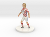 Croatian Football Player 3d printed 