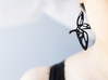 Dancing Butterfly Earring or Pendanttop 3d printed 