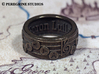 Ring - Goron Lullaby 3d printed Polished Bronze Steel