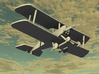 Martinsyde S.1 (Early Undercarriage) 3d printed Computer render of 1:144 Martinsyde S.1