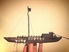 Medieval Teutonic Riverboat 3d printed Painted riverboat