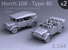 HORCH 108 40 - (2pack) 3d printed 