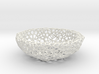 Fruit bowl (22 cm) - Voronoi-Style #2 3d printed 