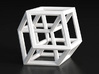 Hypercube B (11cm) 3d printed 