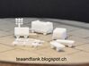 1/144 Ground Equipment modern airplanes 3d printed 