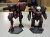 Neugen TypeB Late Production Model 3d printed The Neugen shown beside a Battletech Atlas Battlemech. Photo kindly submitted by customer Sumaire