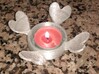 4 Heart Tealight Shader 3d printed 